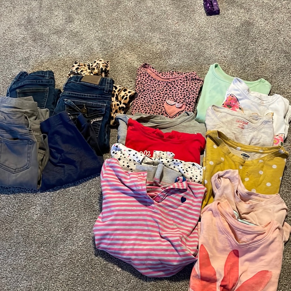 Girls lot clothing size 6